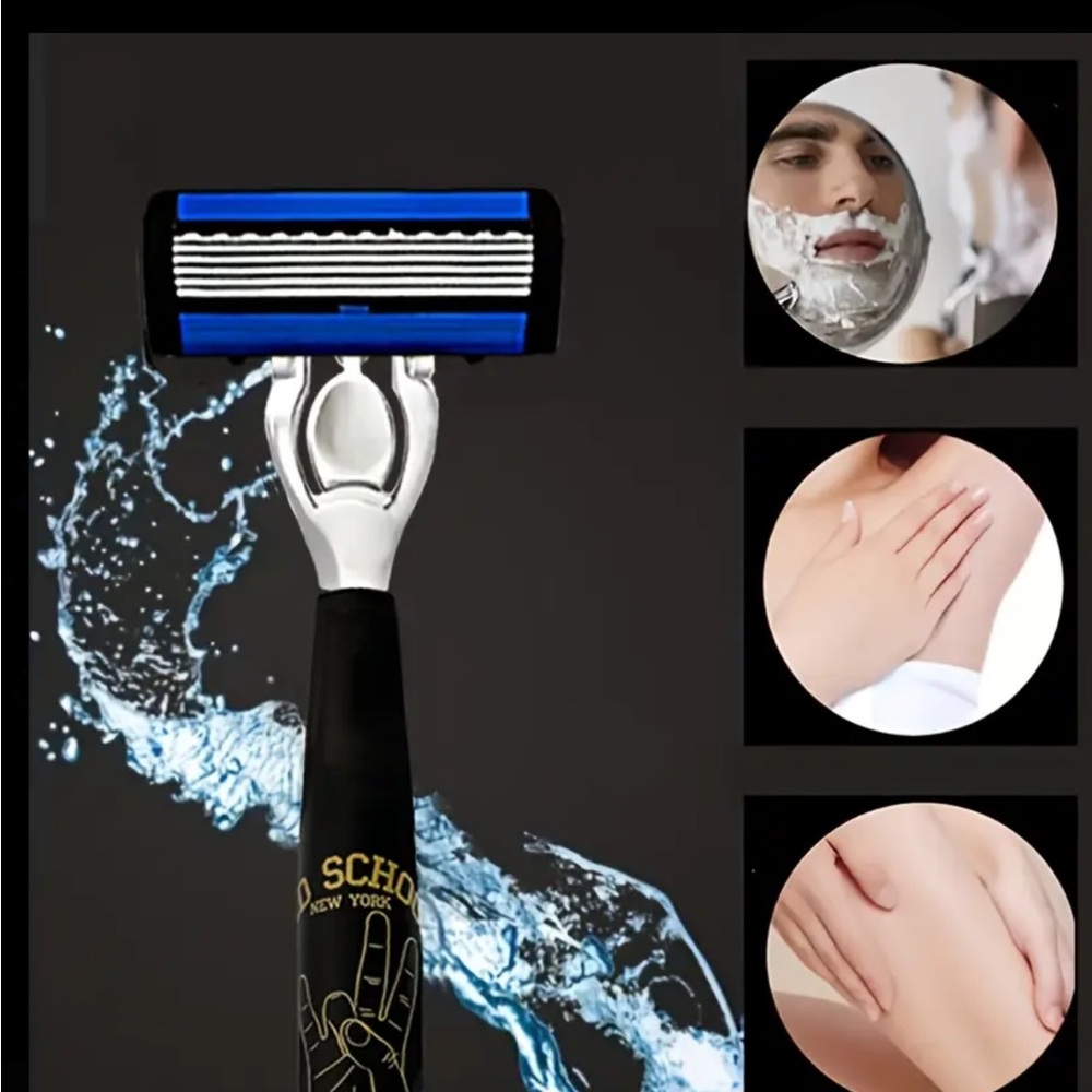 Classic Black Shaving Razor
36 razors and 1 handle - Picture 2 of 4